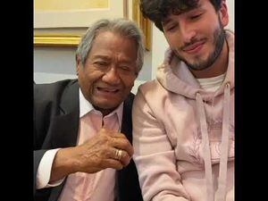 Sebastián Yatra le dedicó un conmovedor mensaje de despedida a Armando Manzanero