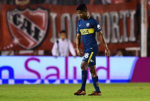 Wilmar Barrios volvió a lesionarse con Boca Juniors