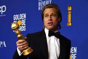 La mirada de Jennifer Aniston a Brad Pitt tras la 'indirecta' que dijo el actor en los Globos de Oro