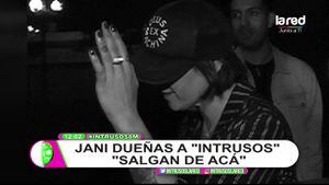 "Salgan de acá": "Intrusos" acusa empujones por parte del equipo de Jani Dueñas