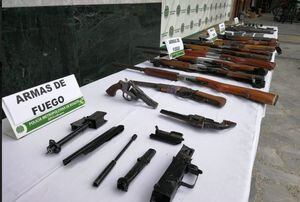 Desmantelan casa en Bogotá donde se fabricaban y reparaban armas