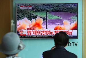 "Misil en curso, misil en curso": el aterrador mensaje que alertó a japoneses de proyectil lanzado por Corea del Norte