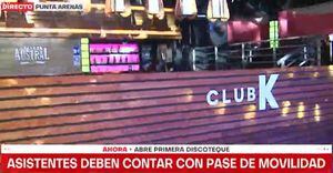 Después de 16 meses: en Punta Arenas abre primera discoteca en pandemia