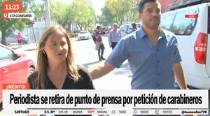 Carabineros se niega a dar declaraciones mientras Paulina de Allende Salazar esté en punto de prensa: trató de “paco” a funcionario fallecido