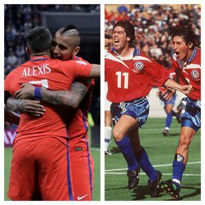 Con los "Sa-Za" a la cabeza y Alexis-Vidal escoltándolos: la lista de los máximos goleadores de la Roja en Clasificatorias