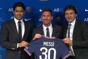 Así fue la presentación de Lionel Messi en el Paris Saint-Germain