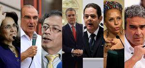 Primer debate con los candidatos a la Presidencia de Colombia 2018-2022