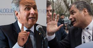 Lenín Moreno dice que si Rafael Correa regresa a Ecuador "va a la cárcel"