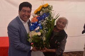 Florería le cambió el apellido al alcalde de Quito, Jorge Yunda