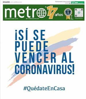 Inicia la semana descargando la edición digital de Metro Ecuador, AQUÍ