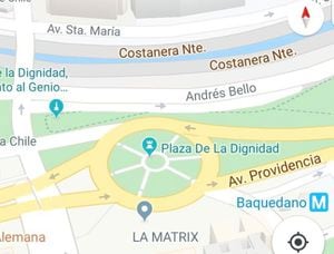 "Bienvenida seas, Plaza de la Dignidad": tuiteros celebran cambio de nombre  "virtual" de Plaza Italia