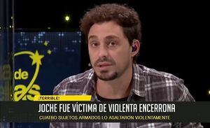 Joche Bibbó contó detalles del violento portonazo que sufrió a la salida de CHV: "Me dijeron bájate o te mato"