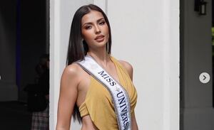 Miss Tailandia y su escandaloso vestido que apenas cubrió su intimidad en la final del Miss Universo