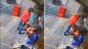 Ladrão percebe que está assaltando amigo e vídeo se torna viral graças a desfecho inusitado