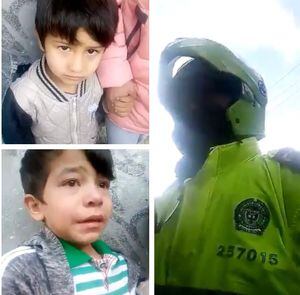 VIDEO: niños denuncian en medio de lagrimas que fueron agredidos por la Policía en Bogotá