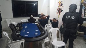 Durante el confinamiento la Policía Nacional allanó un casino clandestino en Gualaceo