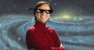 El épico día en el que Carl Sagan le dio una lección de historia y matemáticas a los terraplanistas