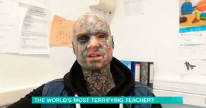 ‘Professor mais assustador do mundo’ gastou cerca de R$ 240 mil em tatuagens