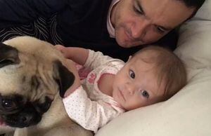 Juan Diego Alvira enamoró con video de su hija haciéndole barra a su equipo de fútbol