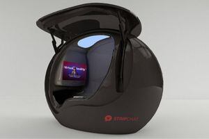 Empresa ofrece a sus empleados cápsulas para masturbarse que incluyen auriculares con realidad virtual (VR)