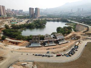 Reinician las obras de construcción del Central Park en el norte de Medellín