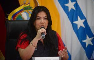 La ministra de Salud, Catalina Andramuño, descarta que tenga coronavirus