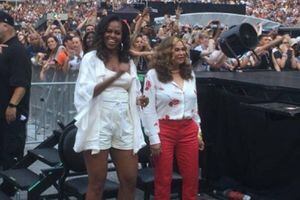 Michelle Obama causó furor con sus mejores pasos en concierto de Beyoncé y Jay-Z