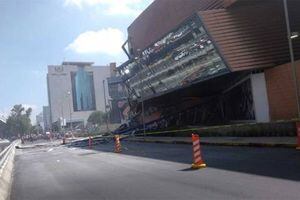 VIDEO. Momento exacto del derrumbe del local de Andrea Legarreta en centro comercial