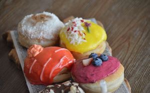 Paraíso de donas veganas en Kudough’s Donuts & Coffee Bar