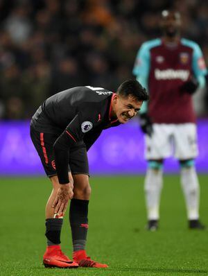 Alexis volvió a sufrir otra frustración en la Premier League