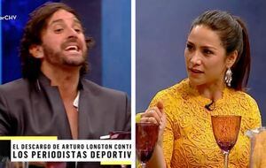 “Los actores siempre miran en menos a todo el mundo”: La tensa pelea de Arturo Longton y Loreto Aravena en programa de CHV