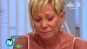 Raquel Argandoña llora en pantalla al no poder reunir a sus hijos en su cumpleaños