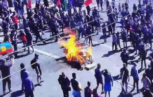 Manifestaciones en Valparaíso, Viña del Mar y San Antonio: Carabineros mantiene monitoreo por barricadas