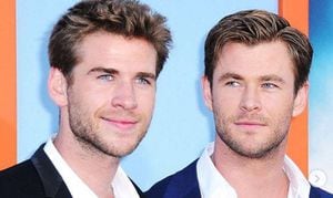 Chris Hemsworth y su hermano Liam sensuales en la playa surfeando es todo lo que necesitas para comenzar la semana