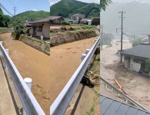 Miles de personas evacuadas tras grandes inundaciones en Japón