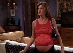 Friends: Rachel esteve grávida de Emma durante 12 meses
