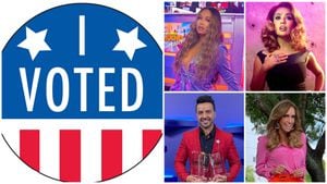 Famosos latinos que ya votaron en las elecciones presidenciales de EU