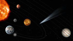 La perspectiva cósmica de los objetos del Sistema Solar queda expuesta en esta sorprendente ilustración ¿Así de grande es Júpiter?