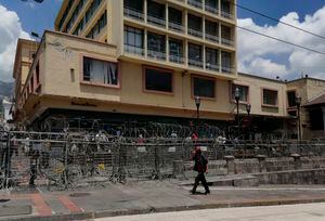 Calles cerradas y desvíos de tránsito en Quito por las manifestaciones de este 22 de octubre