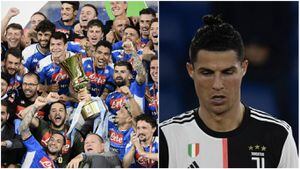 ¡Napoli, campeón! Le gana en los penaltis a la Juventus de Cristiano Ronaldo
