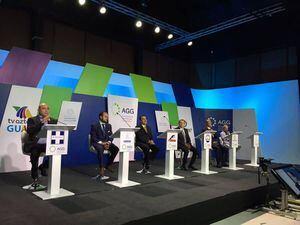 Seis candidatos a alcaldes acudieron a debate organizado por AGG