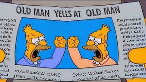 De esta forma Los Simpson predijeron el debate entre Trump y Biden