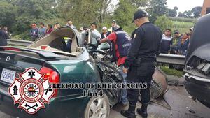 Dos muertos y dos heridos tras accidente de tránsito en ruta Interamericana