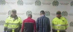 Delincuentes fueron capturados cuando acababan de cometer millonario robo en supermercado de Bogotá