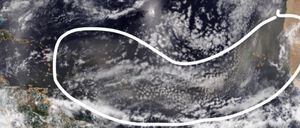 Polvo del Sahara genera bruma en Puerto Rico