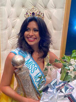 Candidata de Naranjito se corona Miss Mundo de Puerto Rico 2021