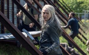 [SPOILER] Fotos de bastidores revelam vilão da 11ª temporada de ‘The Walking Dead’
