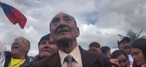 Así vivió el emotivo momento del triunfo en abuelito de Egan Bernal