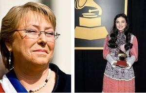 El especial saludo de la presidenta Michelle Bachelet a Mon Laferte por su Grammy Latino