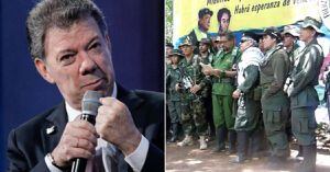 El fuerte mensaje de Juan Manuel Santos tras el retorno a las armas de 'Iván Márquez' y 'Santrich'